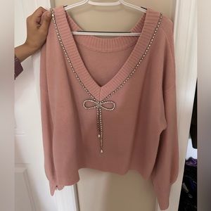 Express Bow Sweater XL